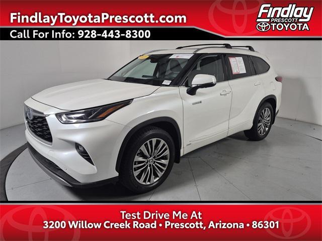 used 2021 Toyota Highlander Hybrid car, priced at $36,774