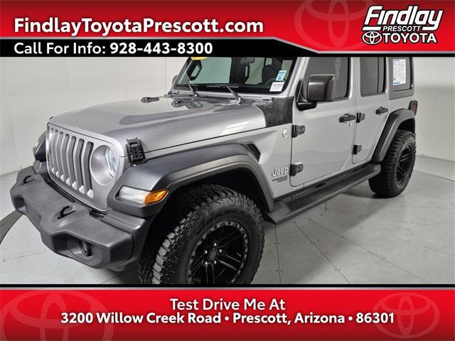 used 2018 Jeep Wrangler Unlimited car, priced at $20,974
