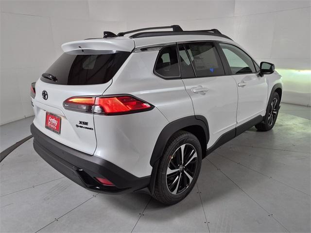 new 2025 Toyota Corolla Cross Hybrid car, priced at $37,283
