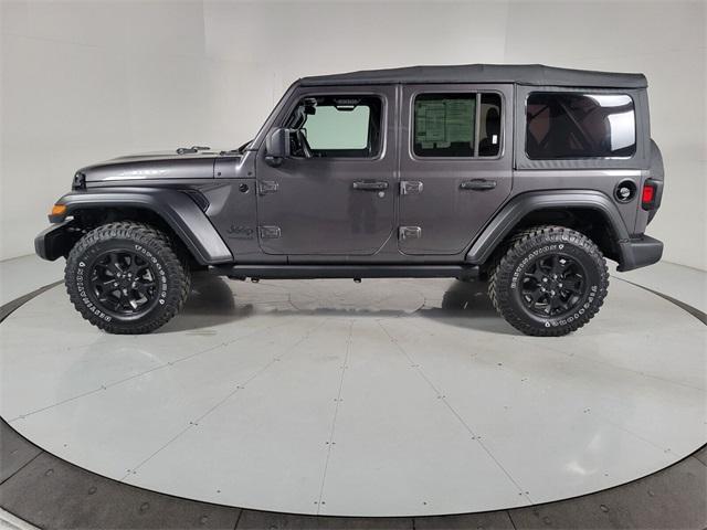 used 2022 Jeep Wrangler Unlimited car, priced at $33,708