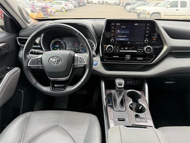 used 2022 Toyota Highlander Hybrid car, priced at $41,874