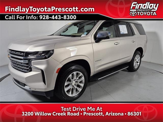 used 2021 Chevrolet Tahoe car, priced at $46,874