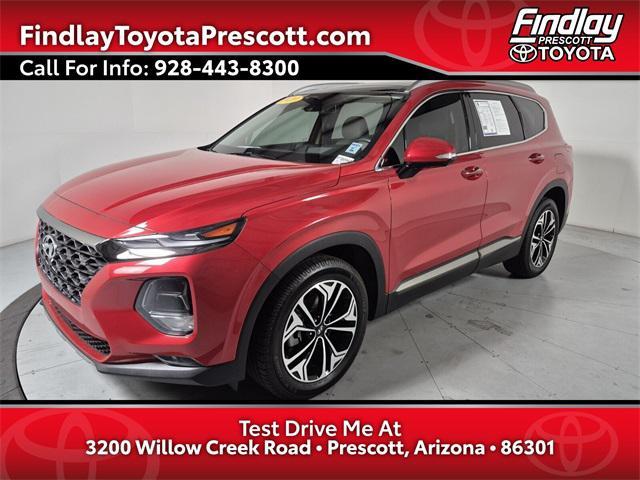 used 2020 Hyundai Santa Fe car, priced at $24,874