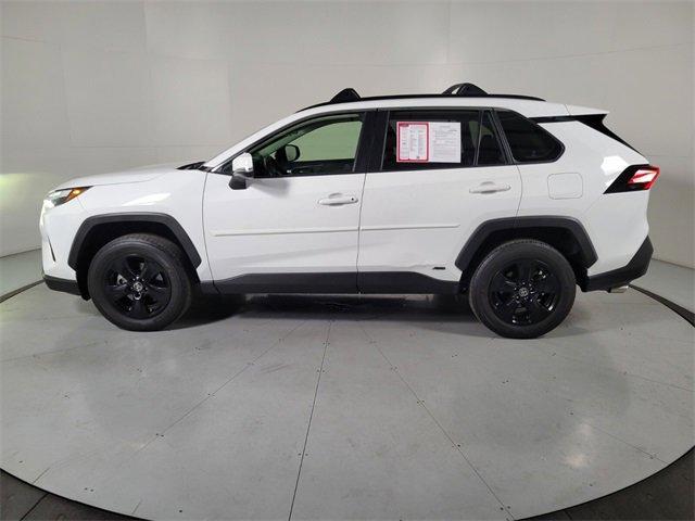 used 2022 Toyota RAV4 Hybrid car, priced at $36,874