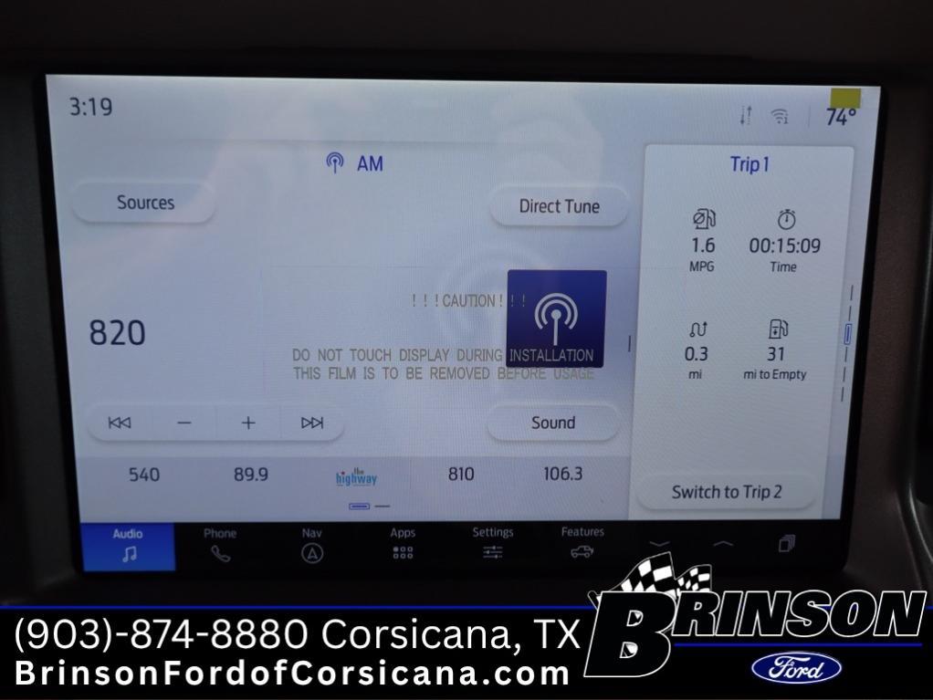 new 2025 Ford Bronco car, priced at $38,469