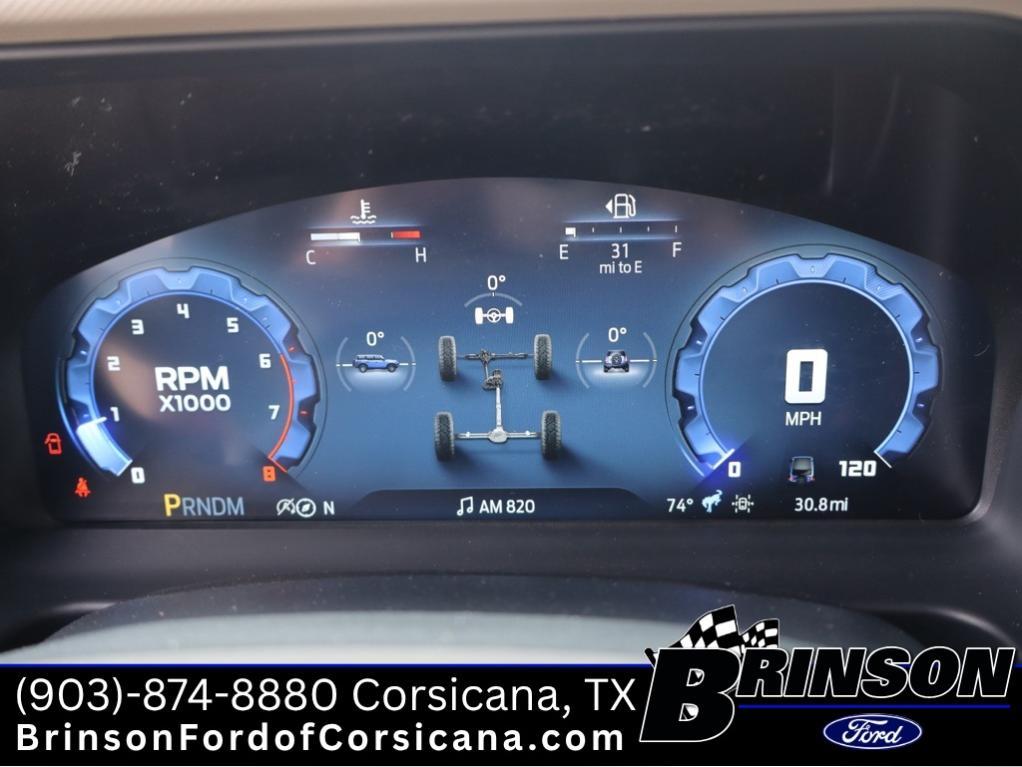 new 2025 Ford Bronco car, priced at $38,469