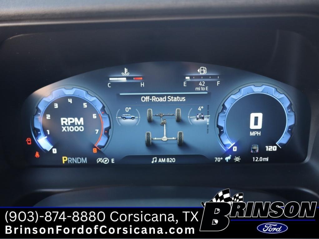 new 2025 Ford Bronco car, priced at $50,469