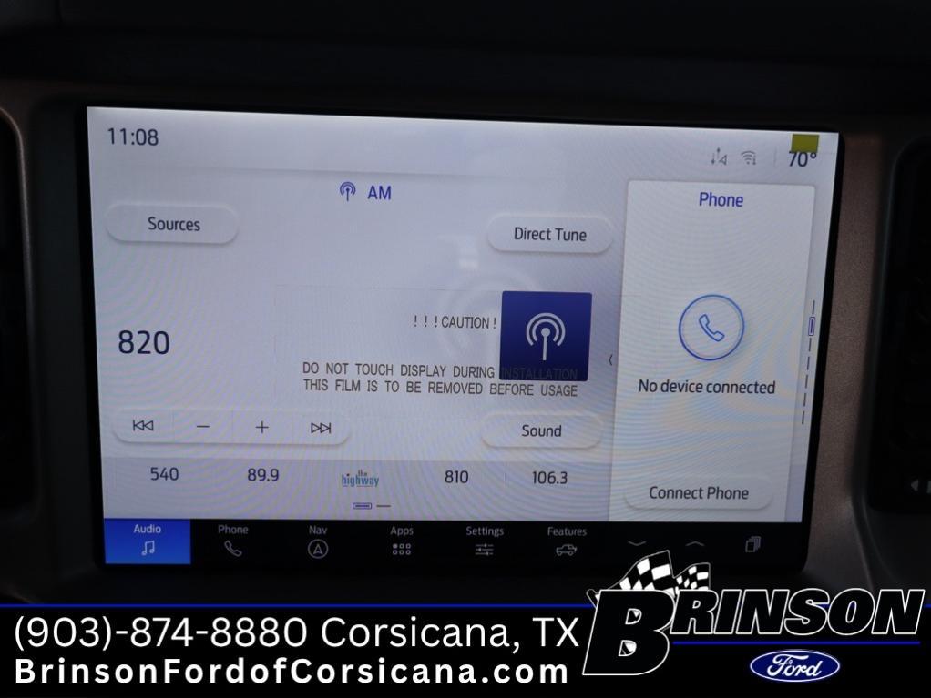 new 2025 Ford Bronco car, priced at $50,469