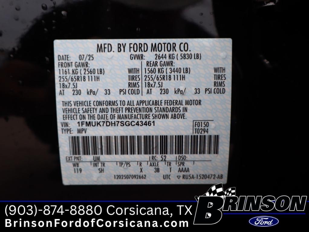 new 2025 Ford Explorer car, priced at $39,469