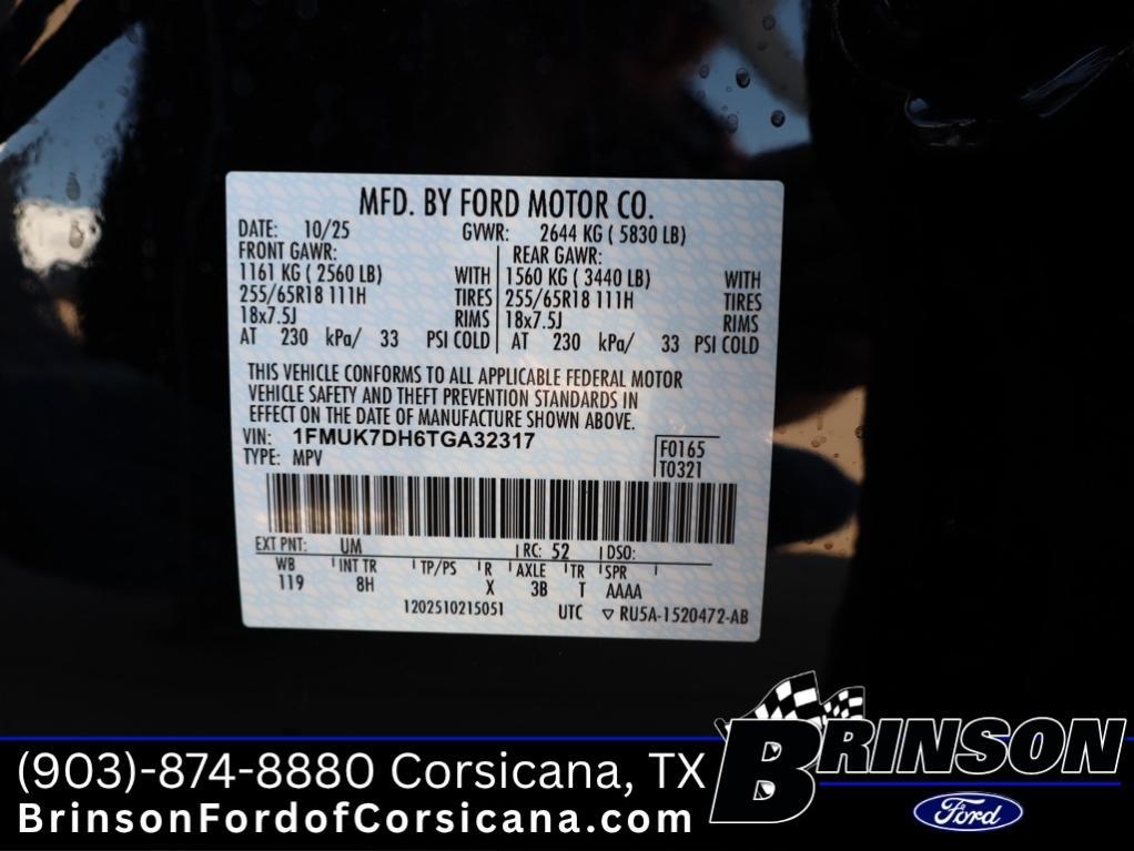 new 2026 Ford Explorer car, priced at $37,969