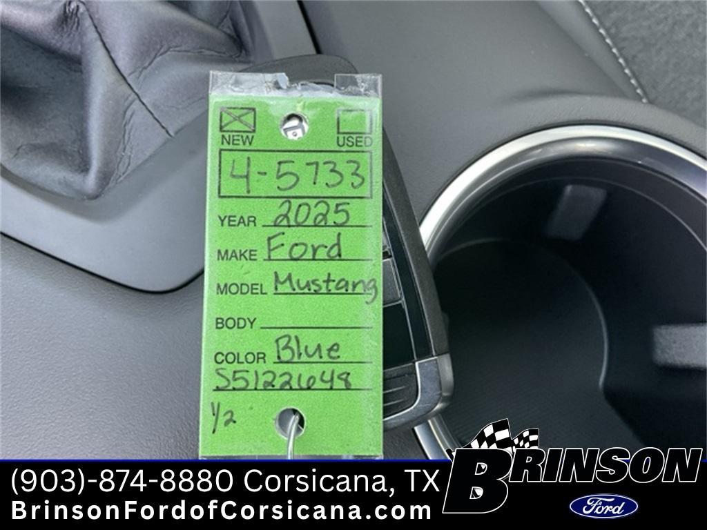 new 2025 Ford Mustang car, priced at $32,769