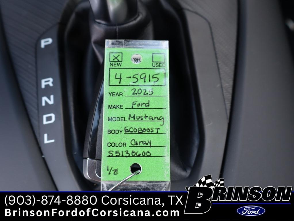 new 2025 Ford Mustang car, priced at $28,469