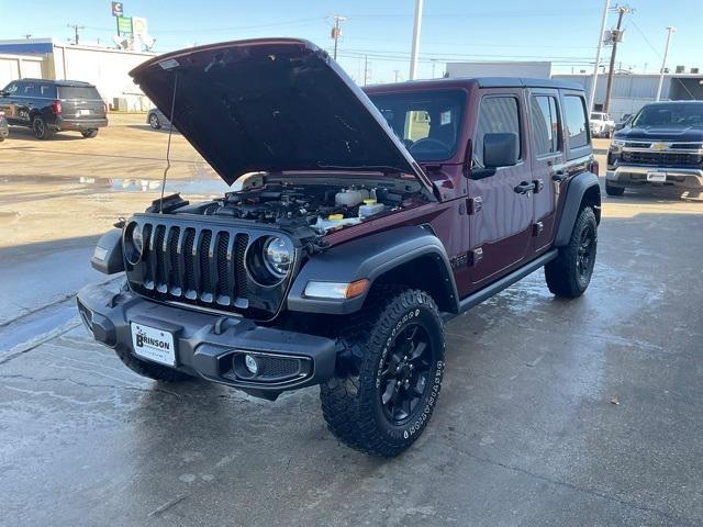 used 2021 Jeep Wrangler Unlimited car, priced at $29,991