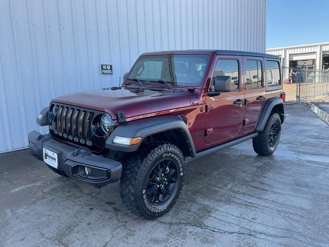 used 2021 Jeep Wrangler Unlimited car, priced at $29,990