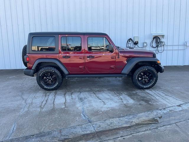 used 2021 Jeep Wrangler Unlimited car, priced at $29,991