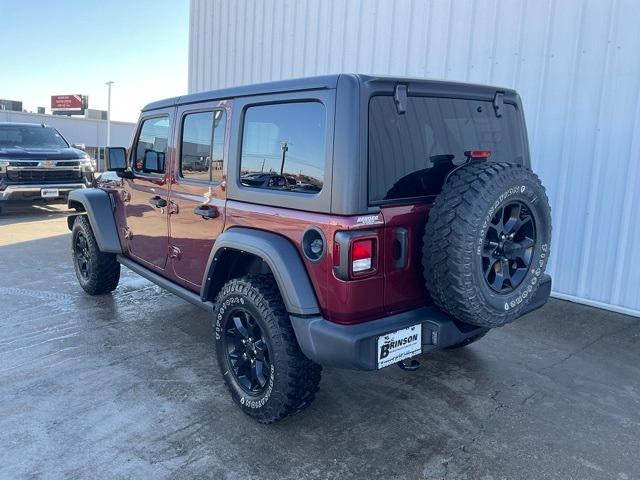 used 2021 Jeep Wrangler Unlimited car, priced at $29,991