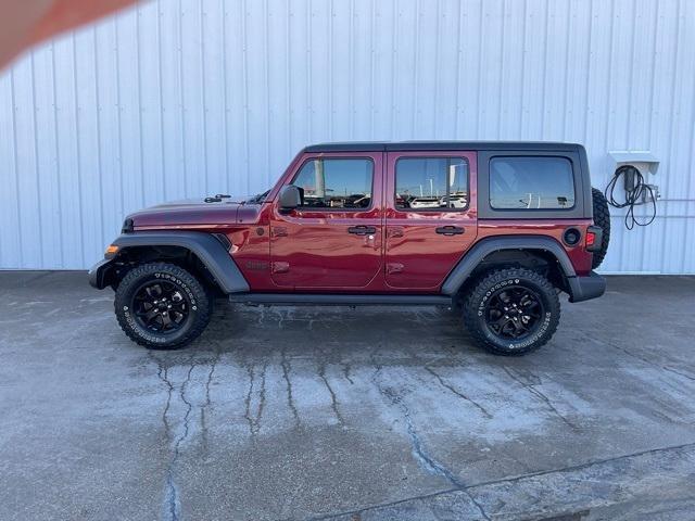 used 2021 Jeep Wrangler Unlimited car, priced at $29,991