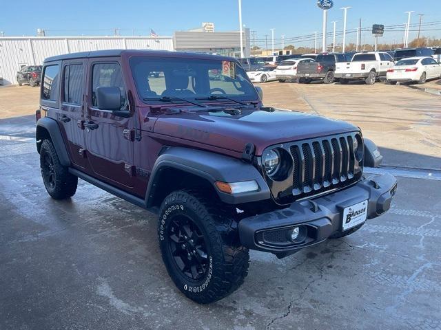 used 2021 Jeep Wrangler Unlimited car, priced at $29,991