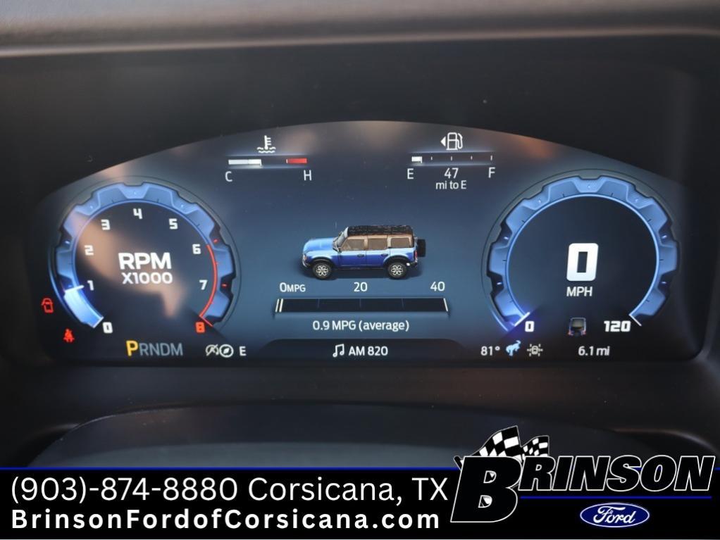 new 2025 Ford Bronco car, priced at $46,969