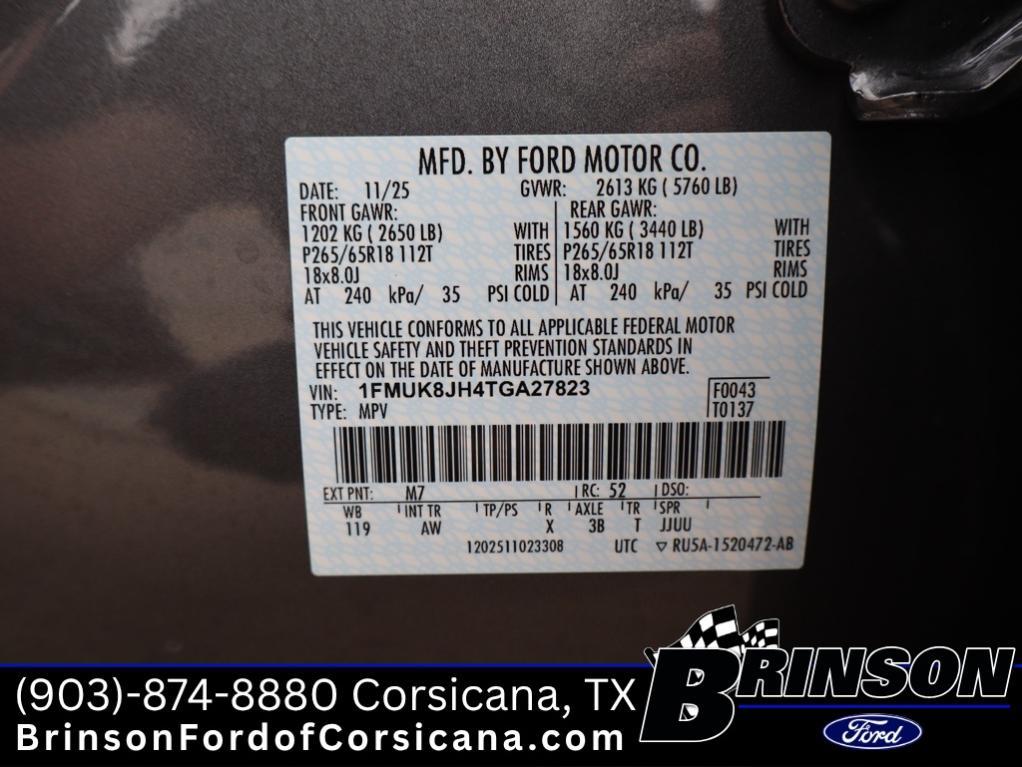 new 2026 Ford Explorer car, priced at $48,969