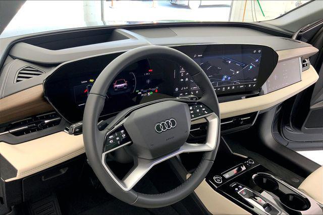 new 2025 Audi Q6 e-tron car, priced at $77,285