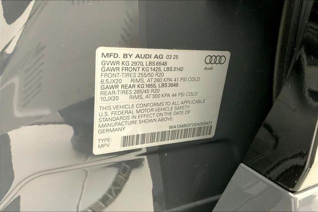 new 2025 Audi Q6 e-tron car, priced at $77,285