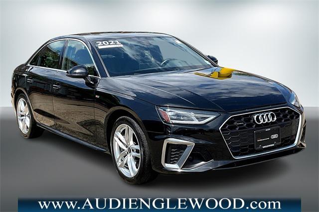 used 2021 Audi A4 car, priced at $30,950