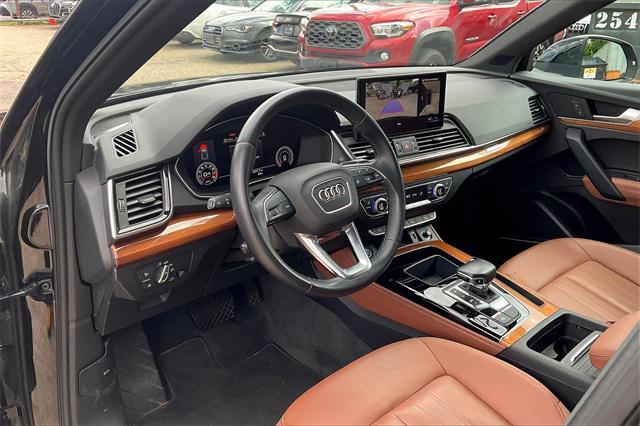 used 2021 Audi Q5 car, priced at $34,499