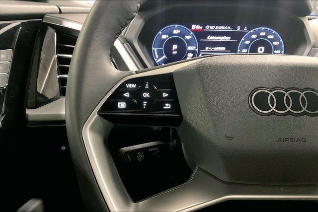 used 2025 Audi Q4 e-tron car, priced at $42,499