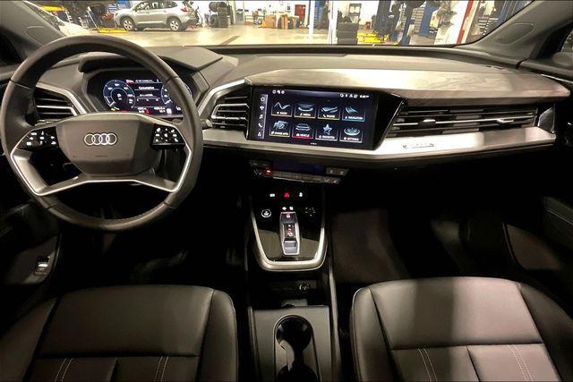 used 2025 Audi Q4 e-tron car, priced at $42,499