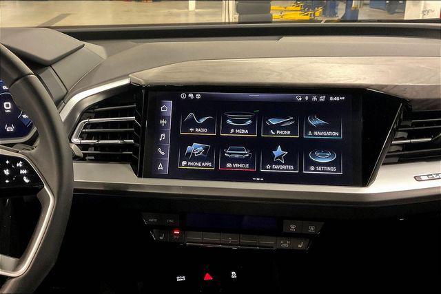 used 2025 Audi Q4 e-tron car, priced at $42,499