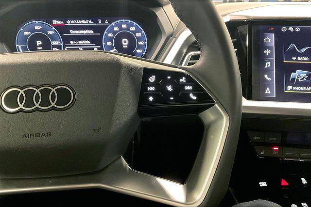 used 2025 Audi Q4 e-tron car, priced at $42,499