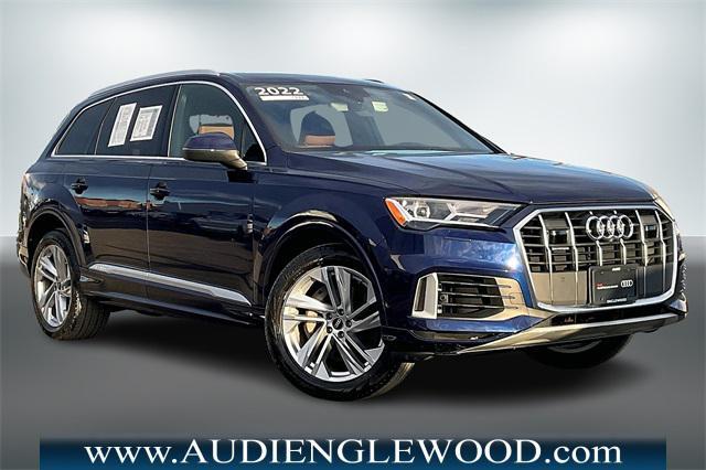 used 2022 Audi Q7 car, priced at $44,999