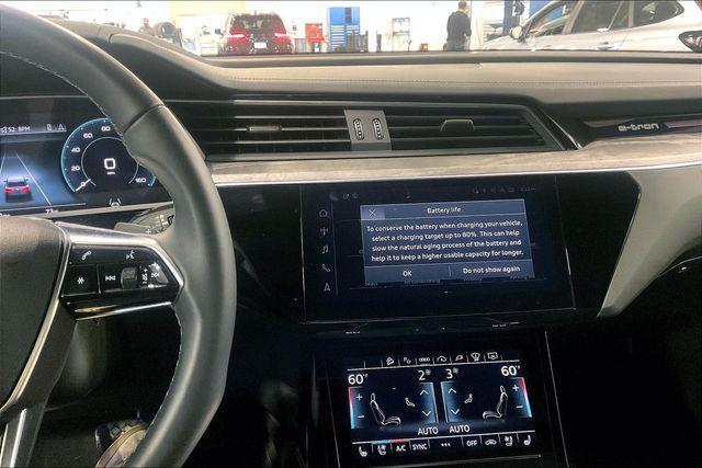 used 2024 Audi Q8 e-tron car, priced at $57,999