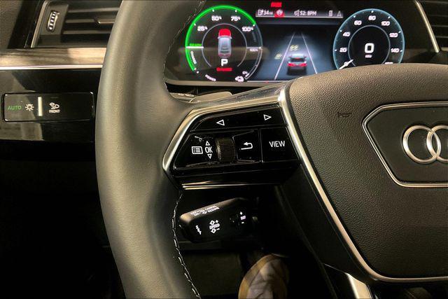 used 2024 Audi Q8 e-tron car, priced at $57,999