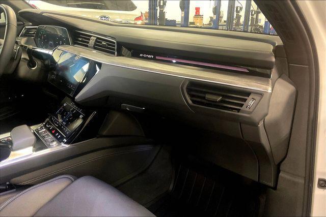 used 2024 Audi Q8 e-tron car, priced at $57,999