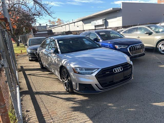 used 2021 Audi A8 car, priced at $57,499