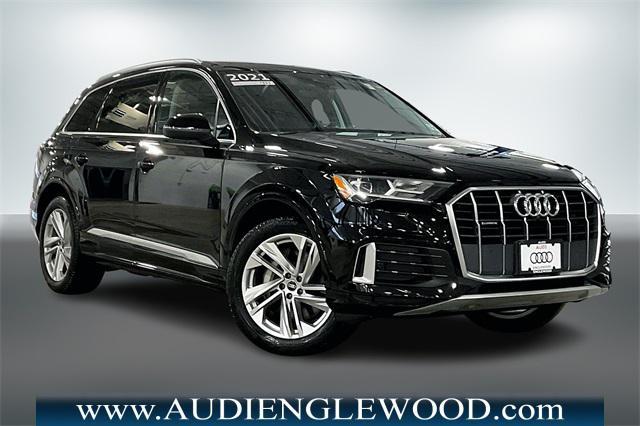 used 2021 Audi Q7 car, priced at $36,799