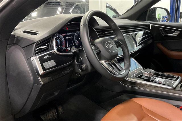 used 2022 Audi Q8 car, priced at $49,999