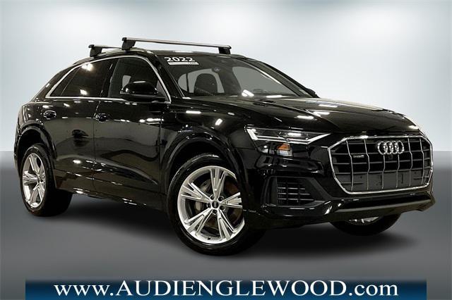 used 2022 Audi Q8 car, priced at $49,999