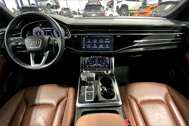 used 2022 Audi Q8 car, priced at $49,999