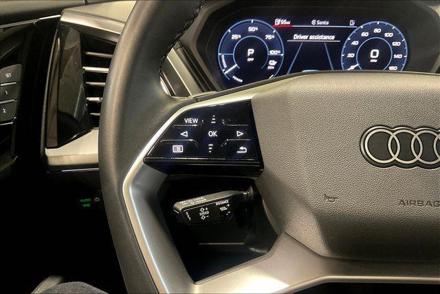 used 2024 Audi Q4 e-tron car, priced at $35,899