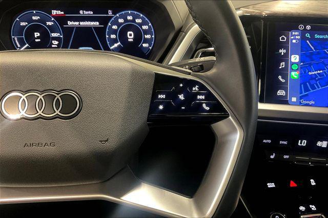 used 2024 Audi Q4 e-tron car, priced at $35,899