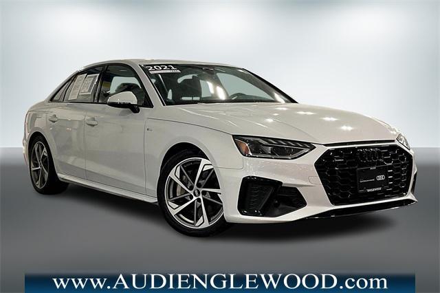 used 2021 Audi A4 car, priced at $30,499