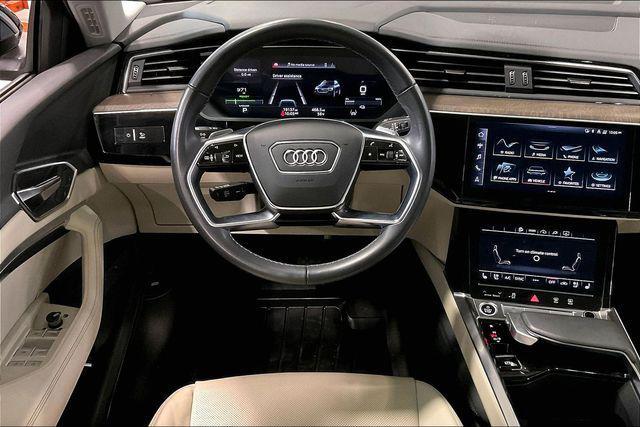 used 2024 Audi Q8 e-tron car, priced at $42,999