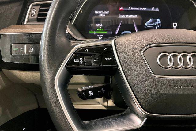 used 2024 Audi Q8 e-tron car, priced at $42,999