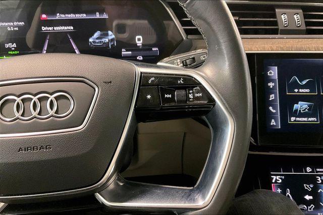 used 2024 Audi Q8 e-tron car, priced at $42,999