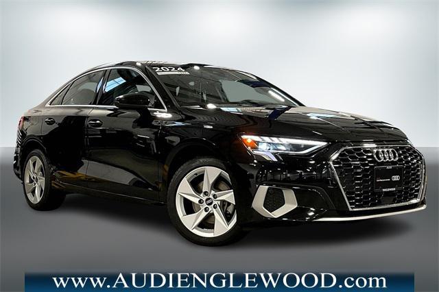 used 2024 Audi A3 car, priced at $34,499