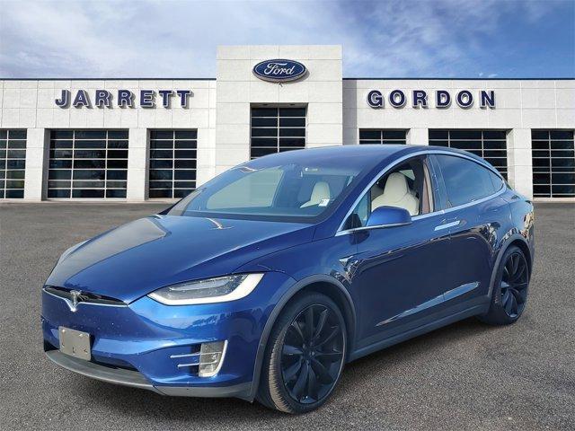 used 2018 Tesla Model X car, priced at $29,599