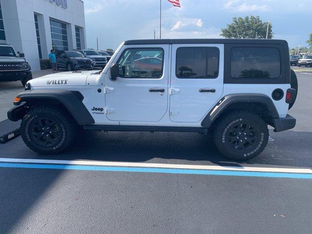 used 2022 Jeep Wrangler Unlimited car, priced at $27,998